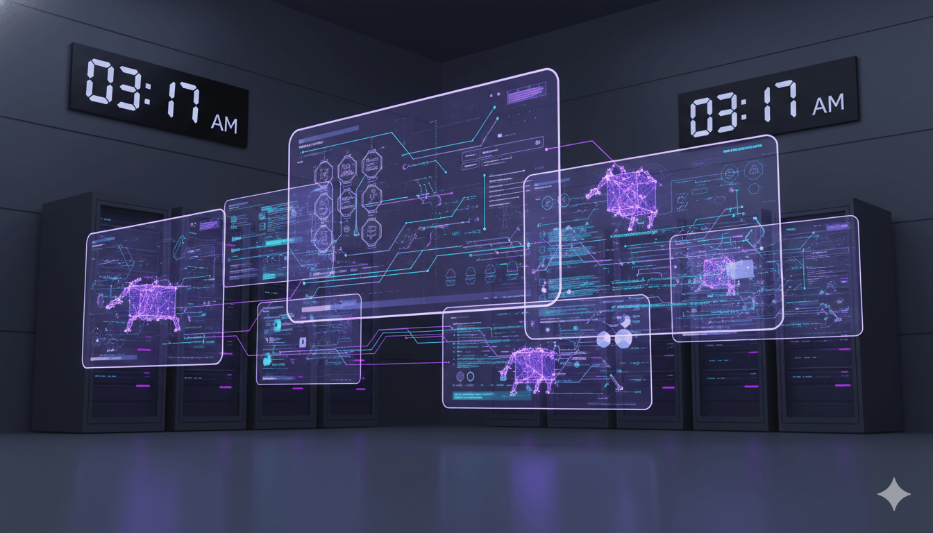 AI-powered automation orchestrating enterprise workflows
