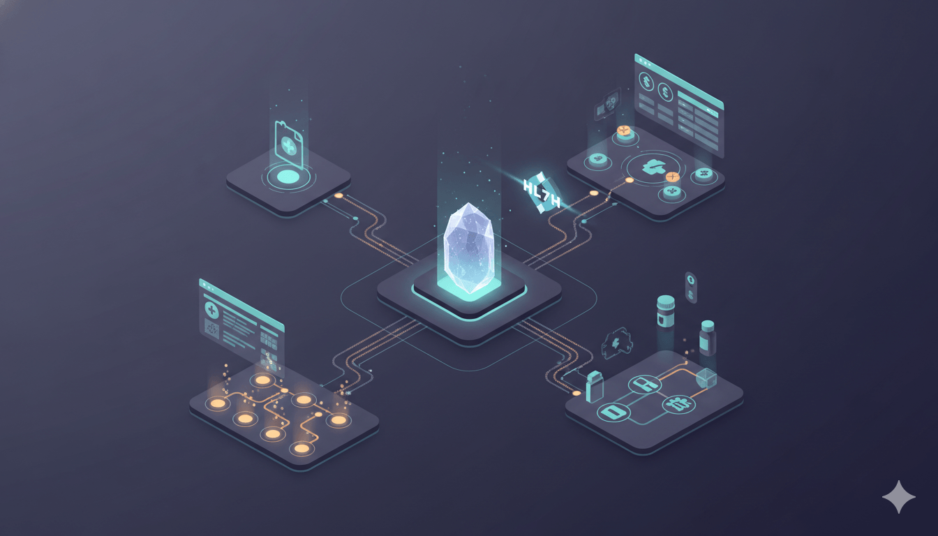 Unified healthcare operations platform connecting clinical and financial workflows