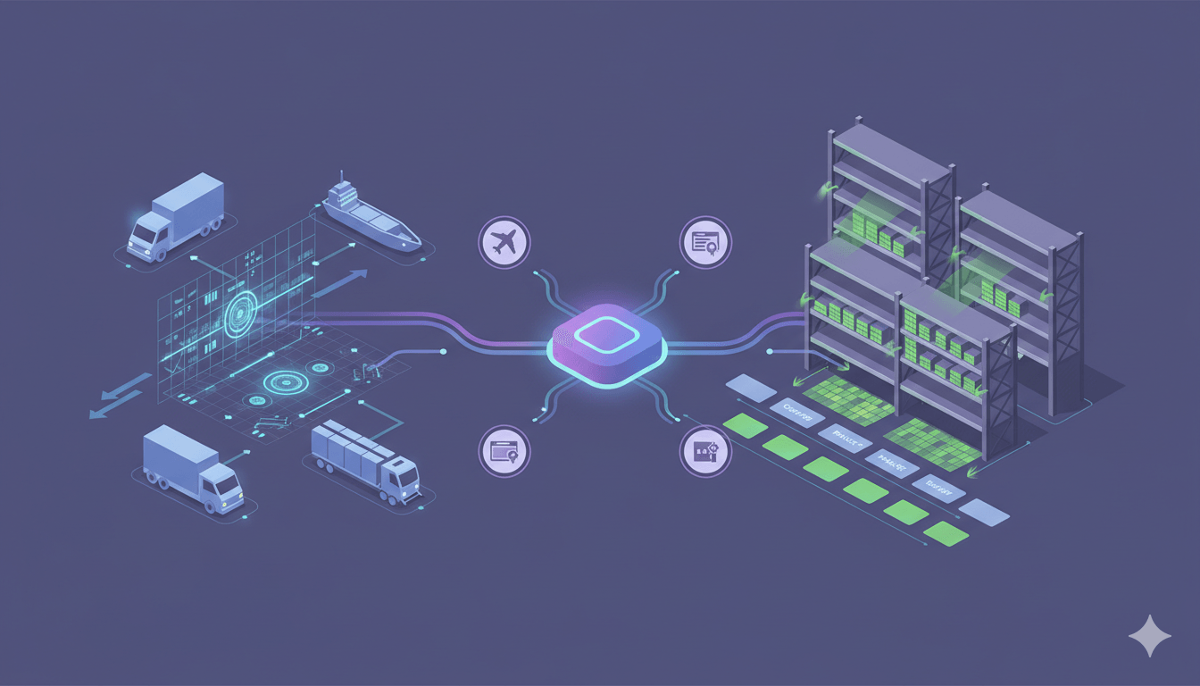 Integrated TMS and WMS platform with multi-modal transportation and warehouse operations