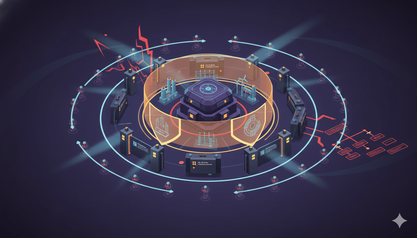 Fortified energy infrastructure with NERC CIP compliance and SCADA security